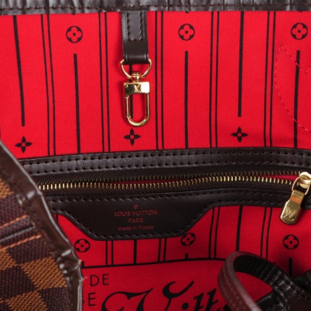Louis Vuitton Damier Ebene Neverfull MM - Picture 3 of 6